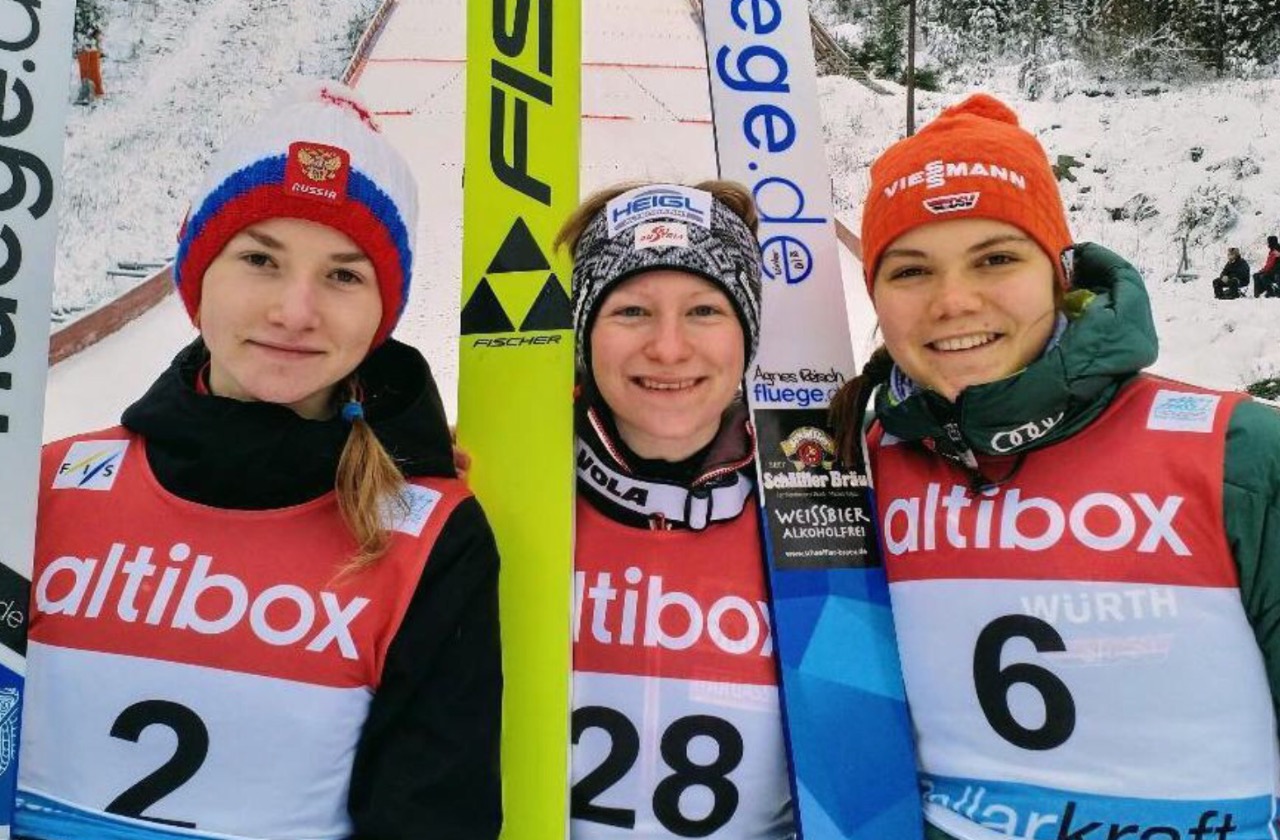 А. Шпынева, К. Пуркер, А. Райш