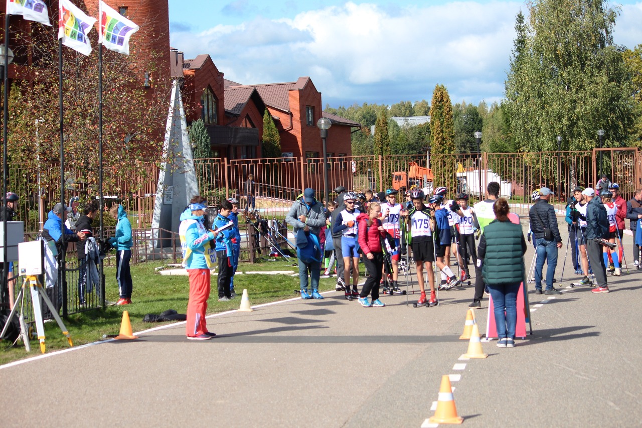 Предстартовая суета.