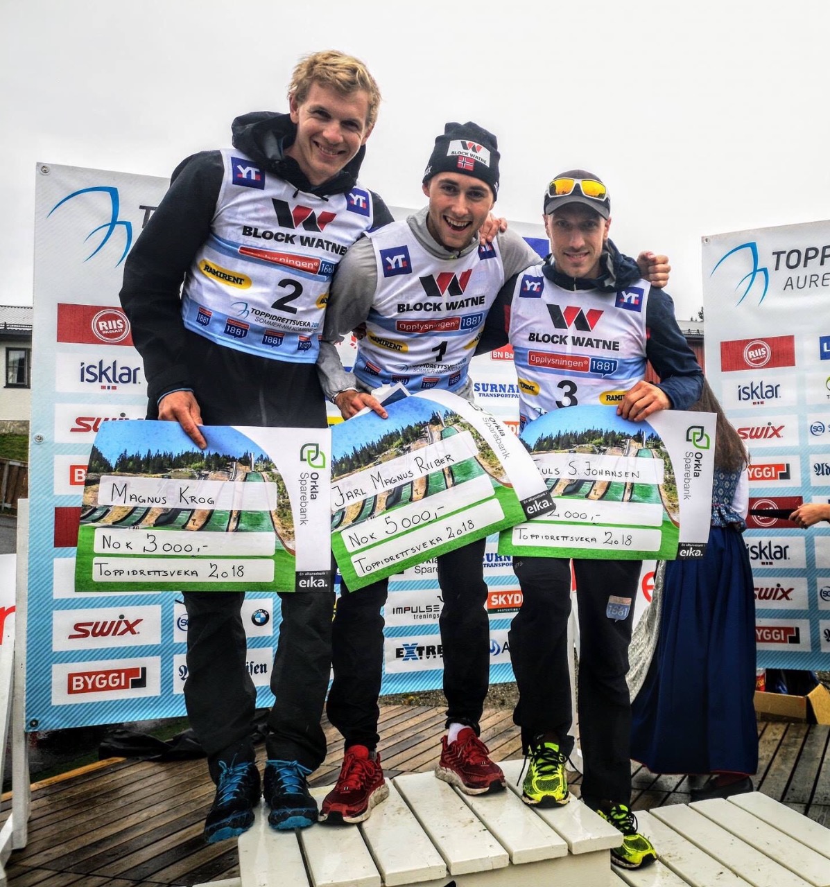 М. Крог, Я.-М. Риибер, Т. Йохансен 