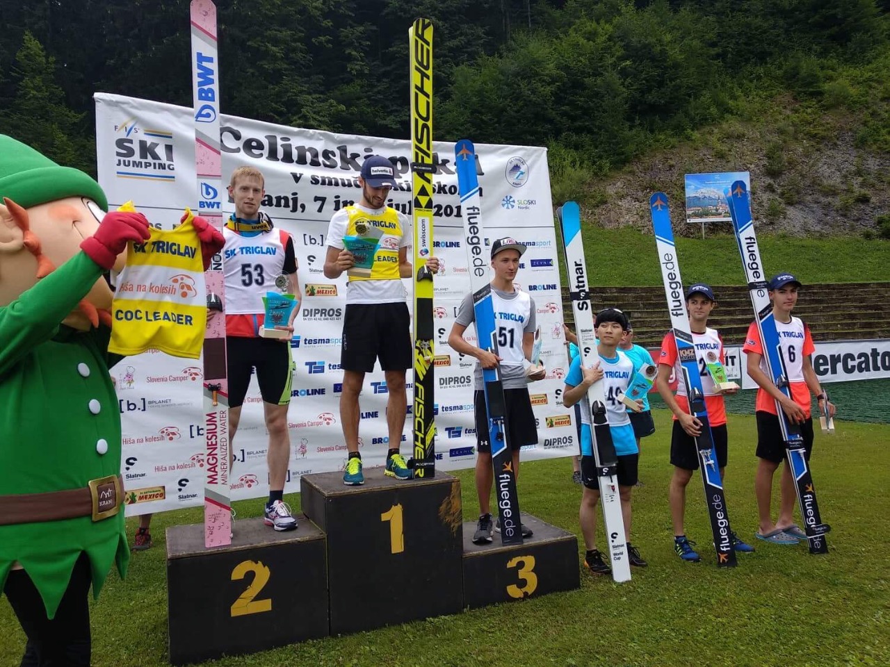 Е. Климов, К. Пайер, Шт. Хубер, Ю. Сато, Т. Наглич, Т. Зайц