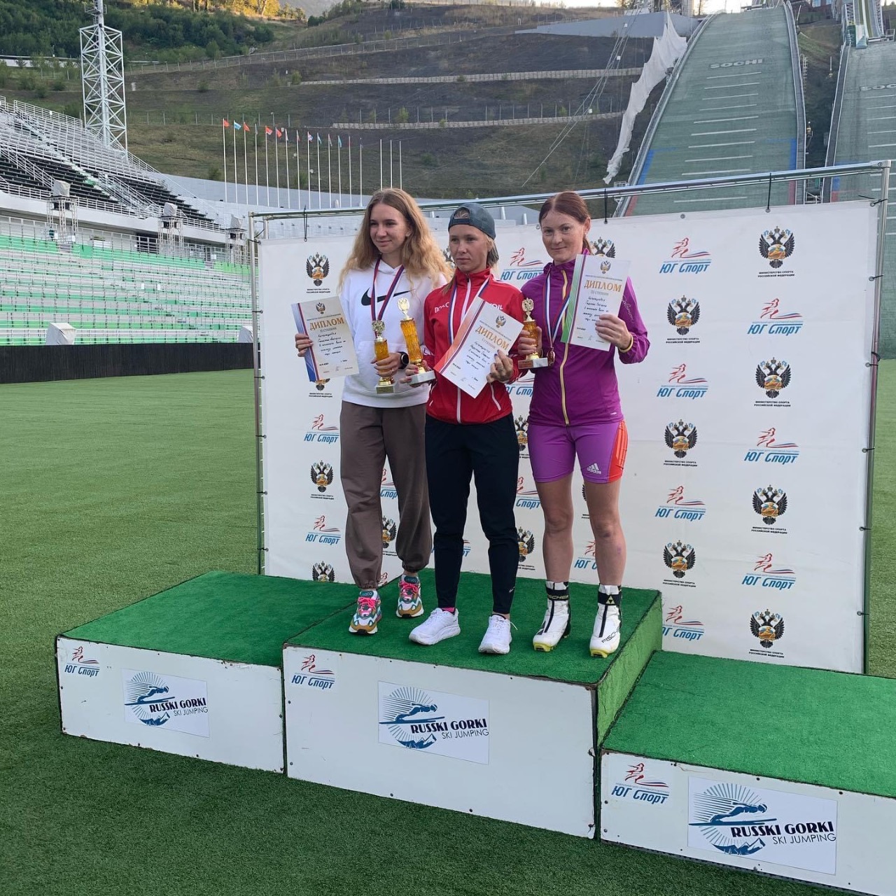 А. Гончарова, С. Надымова, С. Гладикова