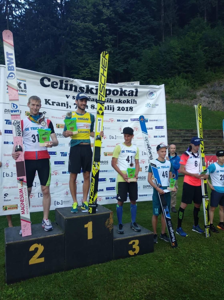 Е. Климов, К. Пайер, Ф. Хоффманн, Шт. Хубер, А. Семенич, Ю. Сато