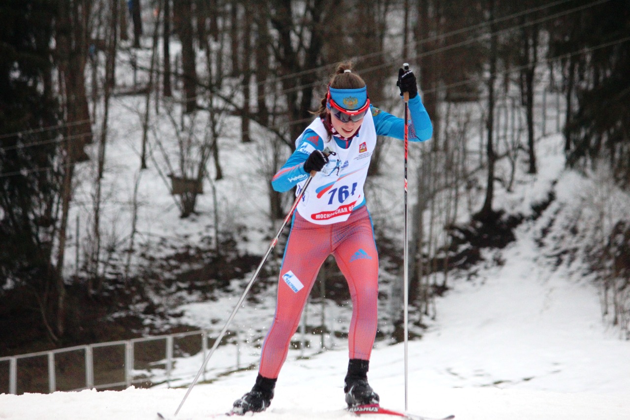 На дистанции Яна Хорошавина.