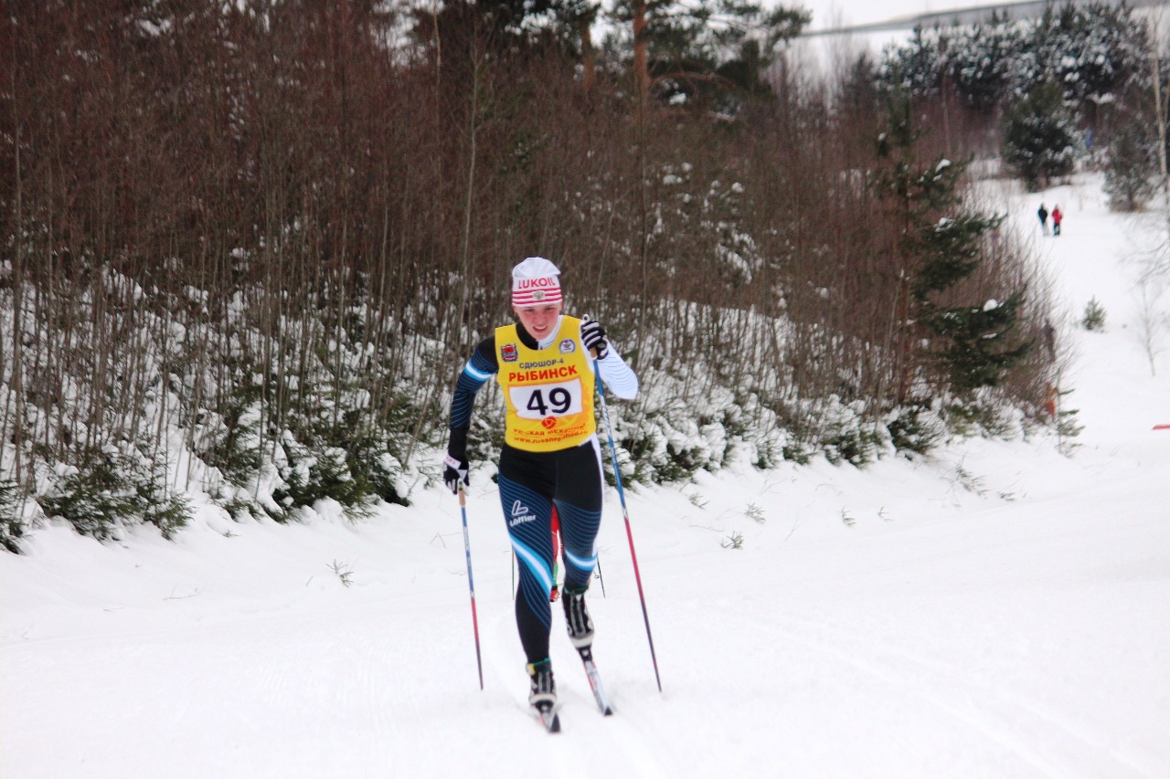 На дистанции Дарья Сторожилова.