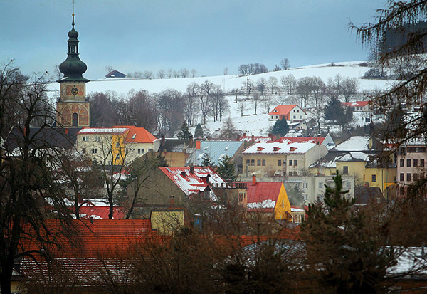 Ждяр над Сазавой - красивый чешский город