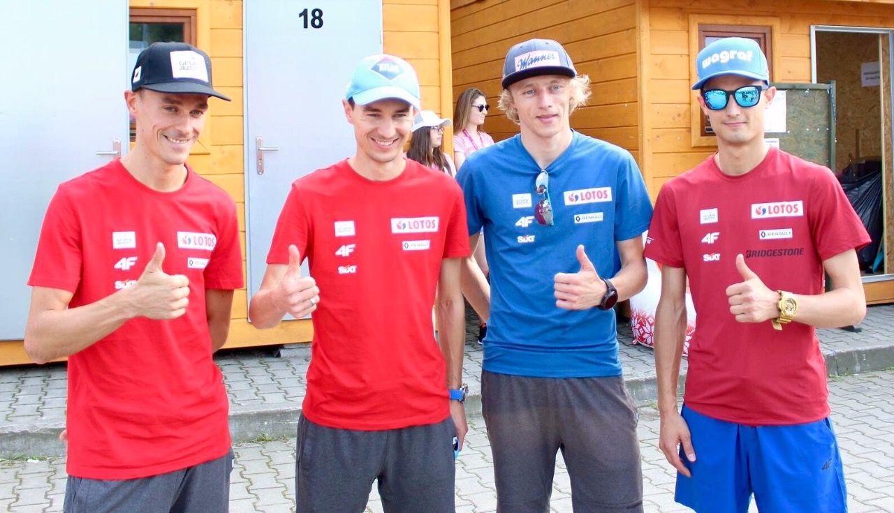 П. Жила, К. Стох, Д. Кубацки, М. Кот