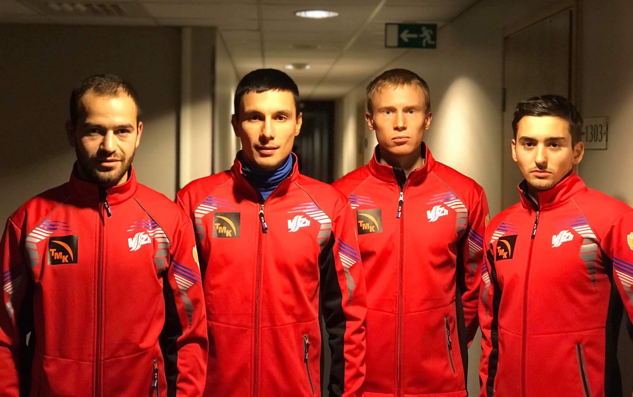 С. Мастиев, Э. Яхин, В. Барков, А. Пашаев