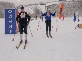 Лыжная Ретро-гонка в Токсово, 9 января 2022. Андрей Сергеев