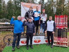 Осенний кросс лыжников в ГАБО. Награждение