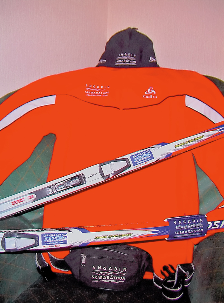 На Engadin Skimarathon можно приобрести целый ворох сувенирной продукции