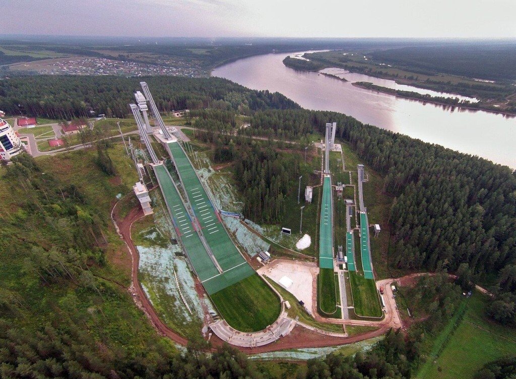 Антон Ярославцев Трамплинный комплекс в Чайковском