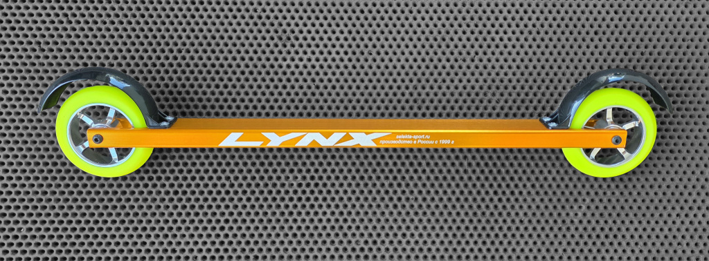 Selekta.ru Лыжероллеры Lynx с гоночными колёсами Selekta.