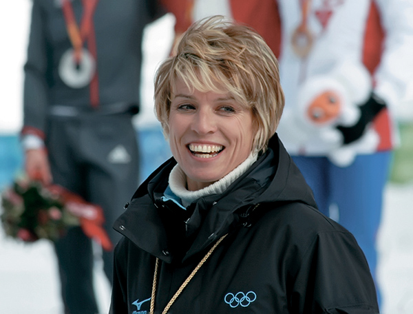 Мануэла ди Чента на Олимпиаде в Турине (2006 год) была почётным гостем.