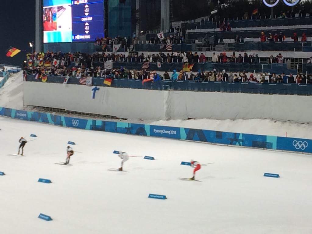 Лыжная гонка двоеборцев