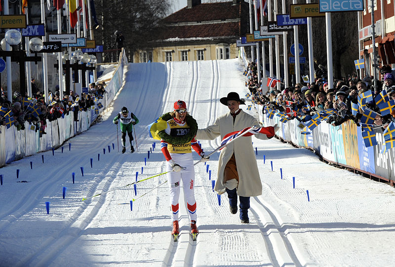 Вибеке Скофтеруд устанавливает рекорд трассы в 2012 году