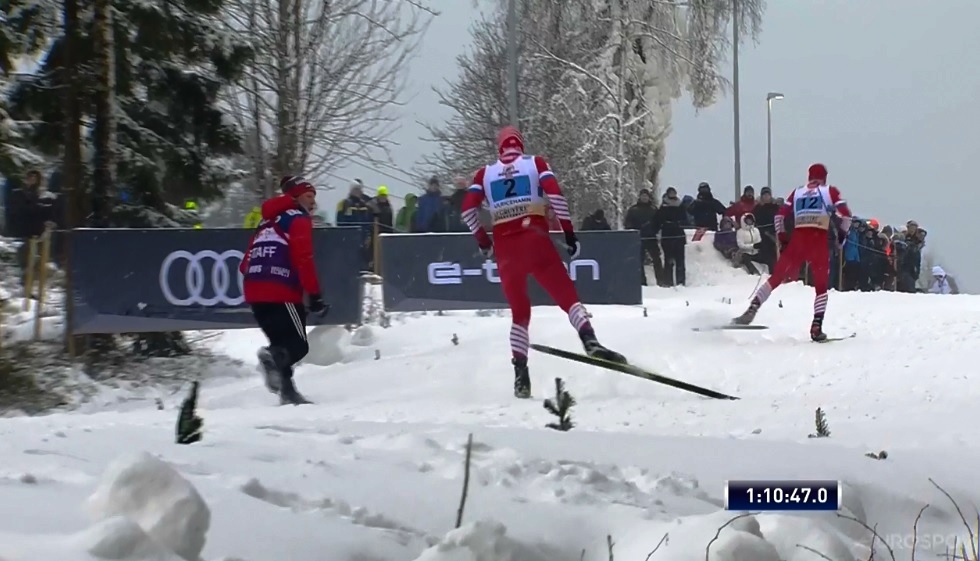 Eurosport Артём Мальцев уходит от Сергея Устюгова.