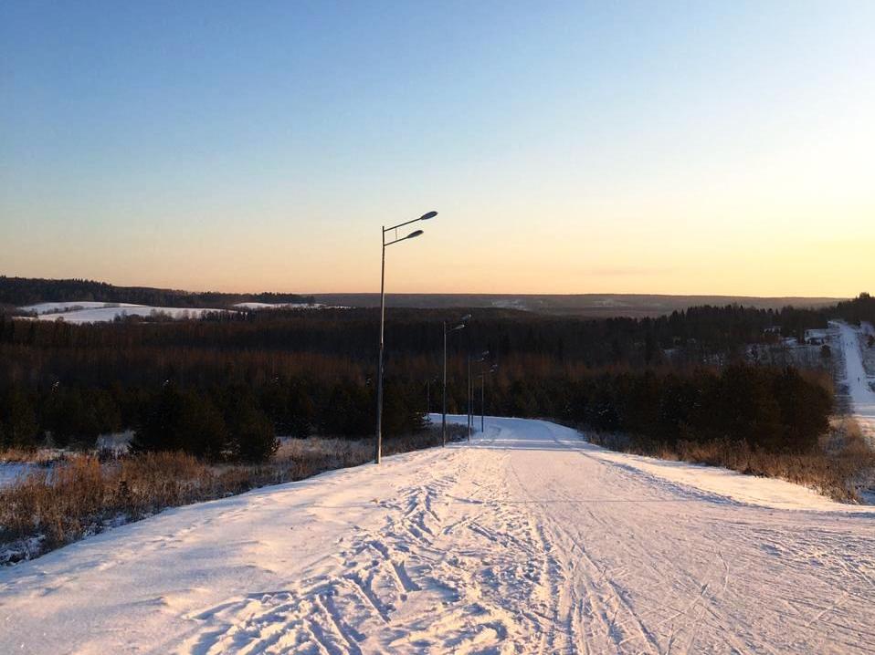 MSU Ski Team Трасса в Малиновке