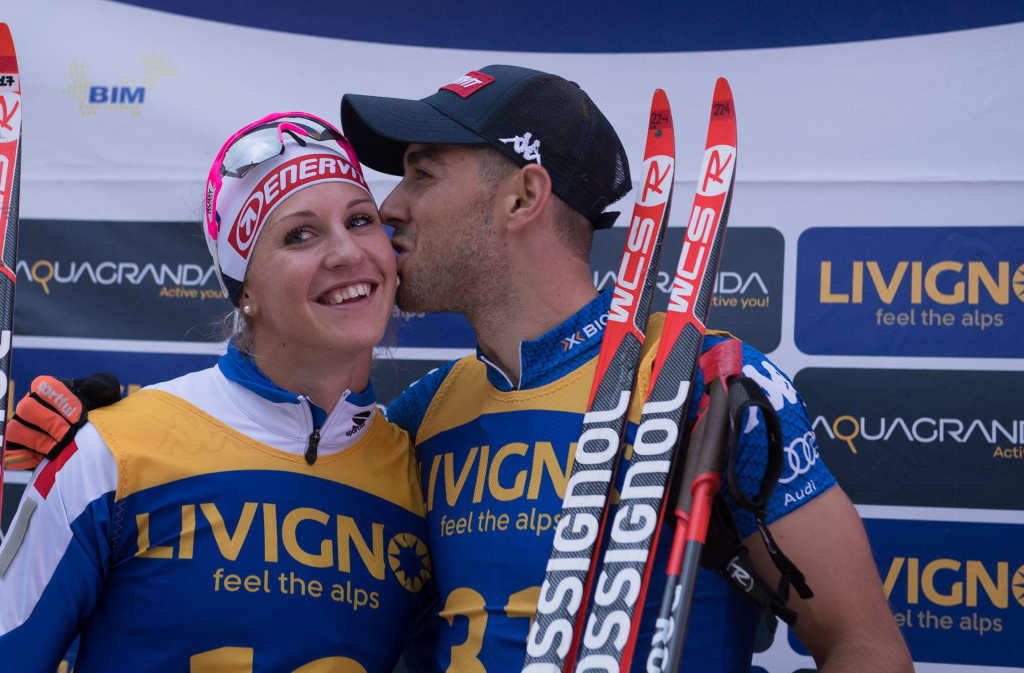 Livigno Грета Лоран и Кикко Пелле