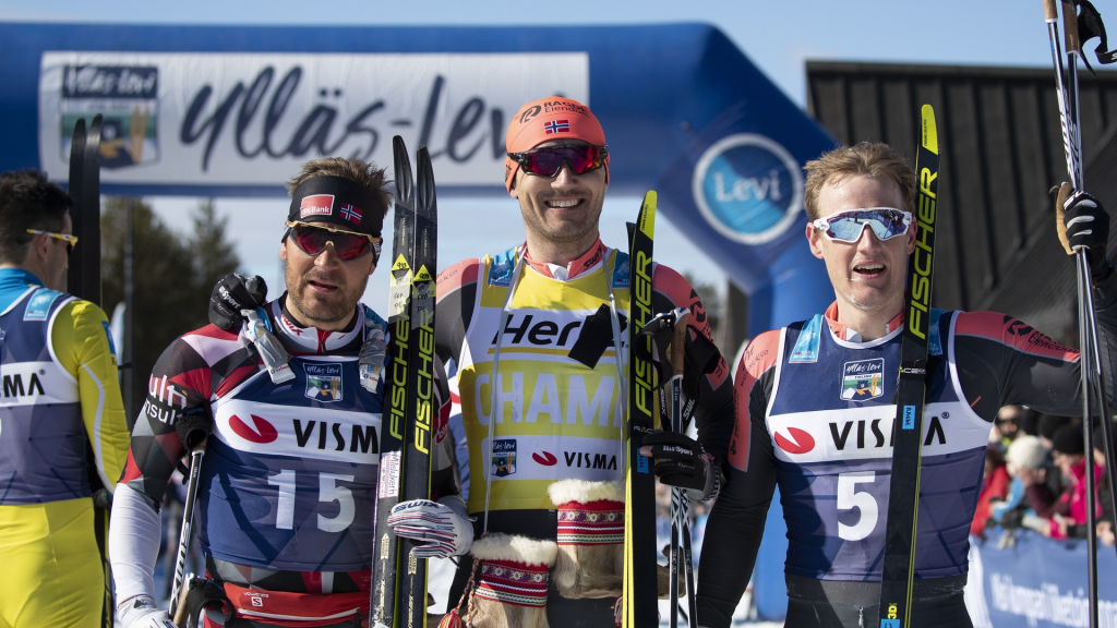 Fischer Эйстейн "Сосиска" Петтерсен (БН Банк) - 2 место, Андреас Нюгорд - 1 место, Эйвинд Моэн Фьелд - 3 место (оба - Рагде Эйендом).