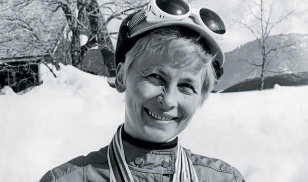 Выигравшая обе индивидуальные гонки в 1968 году в Гренобле шведка Тойни Густафссон.