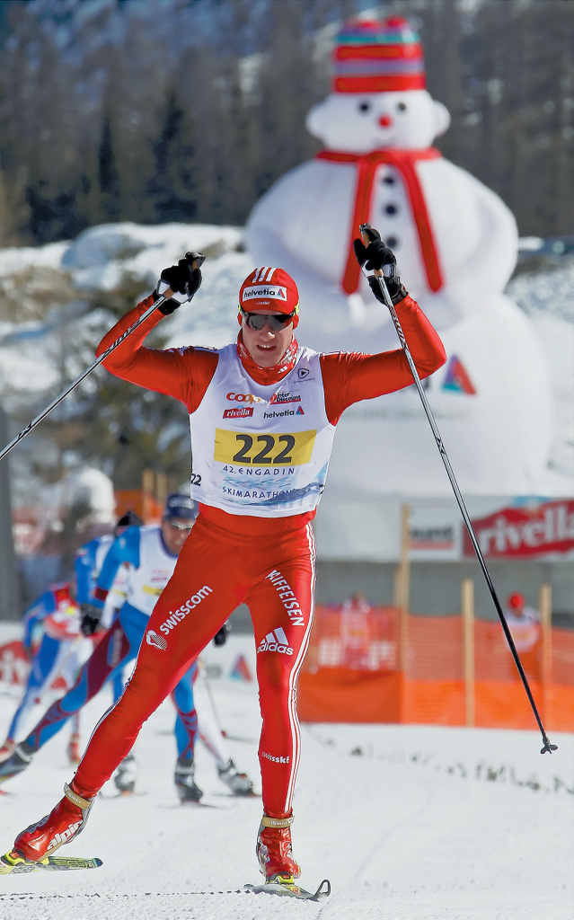 В 2010 году на Engadin Skimarathon победу одержал хозяин трассы олимпийский чемпион Дарио Колонья