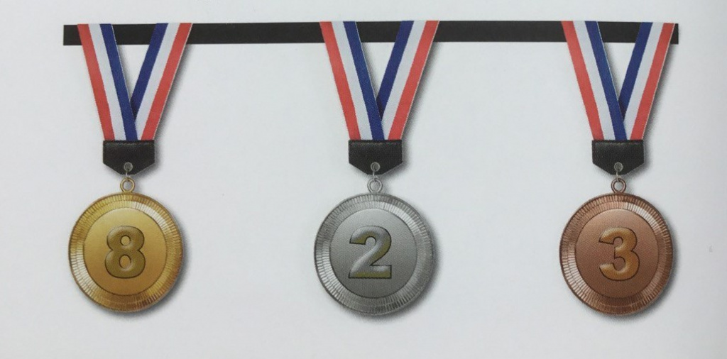 13 медалей Алевтины Колчиной на Олимпийских Играх и чемпионатах мира: 8 золотых, 2 серебряных, 3 бронзовых. 