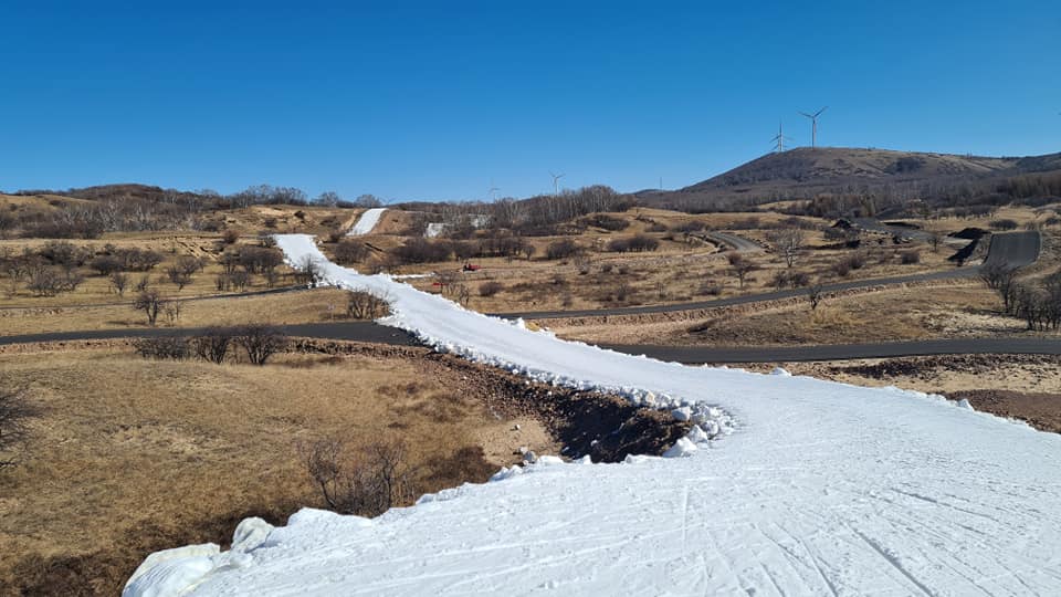Лыжная трасса в Башанге