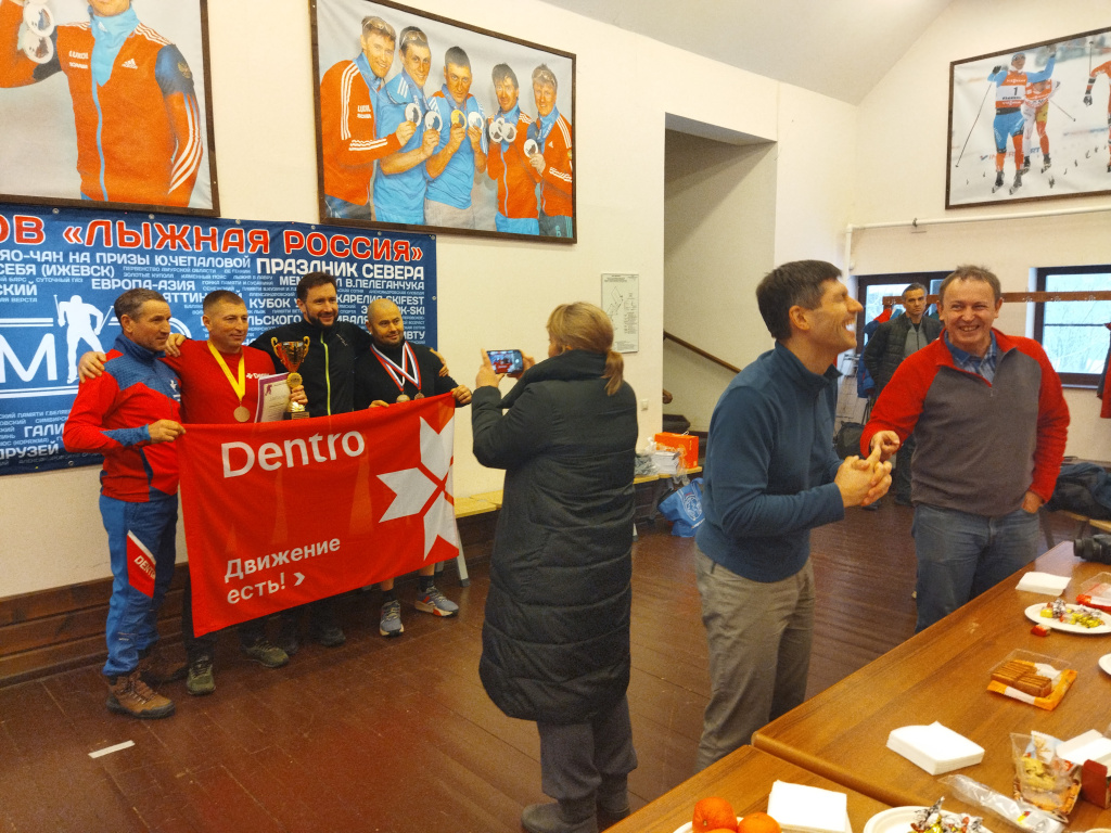 24. Дружная команда Dentro Ski.