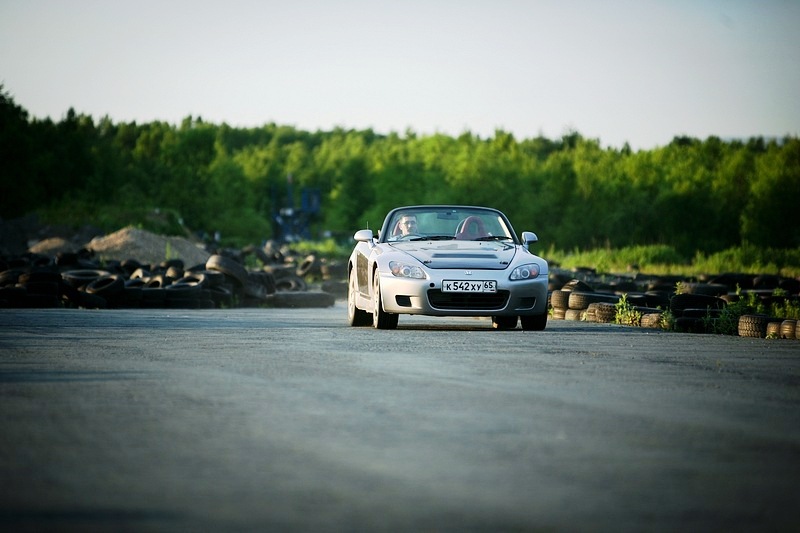 Из архива автора 6. За рулем родстера Honda S2000.