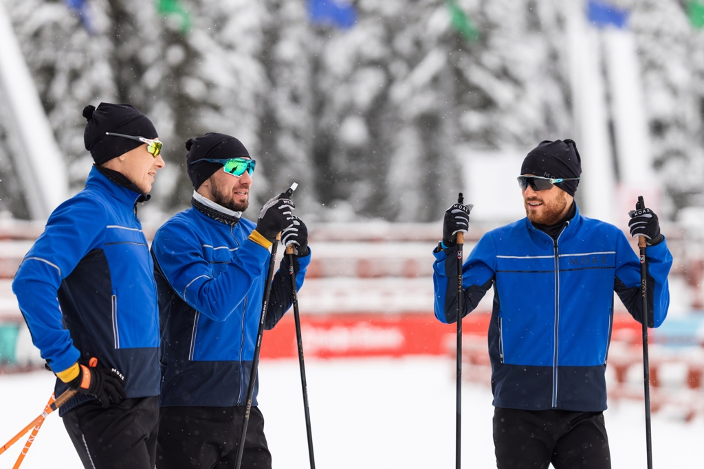 Александр Поварницын, Александр Логинов и Антон Бабиков, сборная России по биатлону