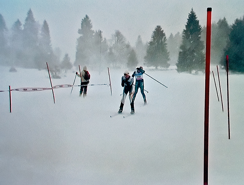 Гонка Marathon des Neiges Franco-Suisse ознаменовалась сильной метелью
