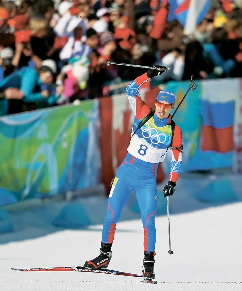 Победный финиш олимпийского чемпиона. Именно с этой победы началась серия удачных выступлений российской сборной в Ванкувере — Евгений «сломал лёд» нашего невезения в Канаде.