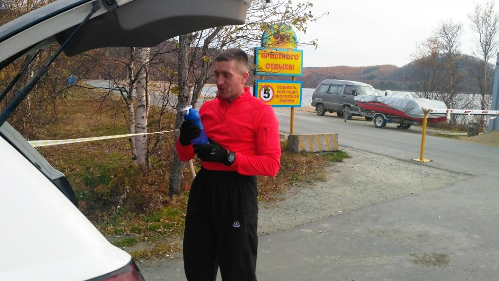 Из архива автора 7. Тренировки по закрытой дороге вдоль соленого озера Тунача.