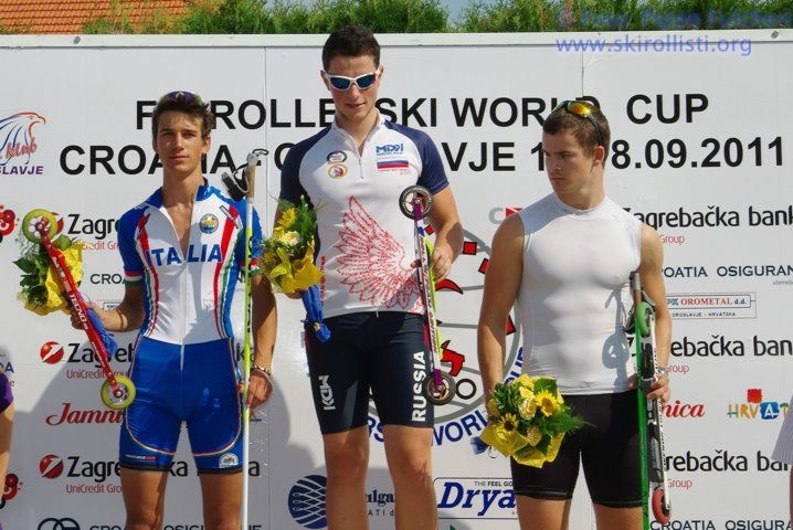 Лс рис 6  Кубок мира Oroslavje 2011 Меликов А. RU Becchis E. ITA Fossli S. NOR.jpg