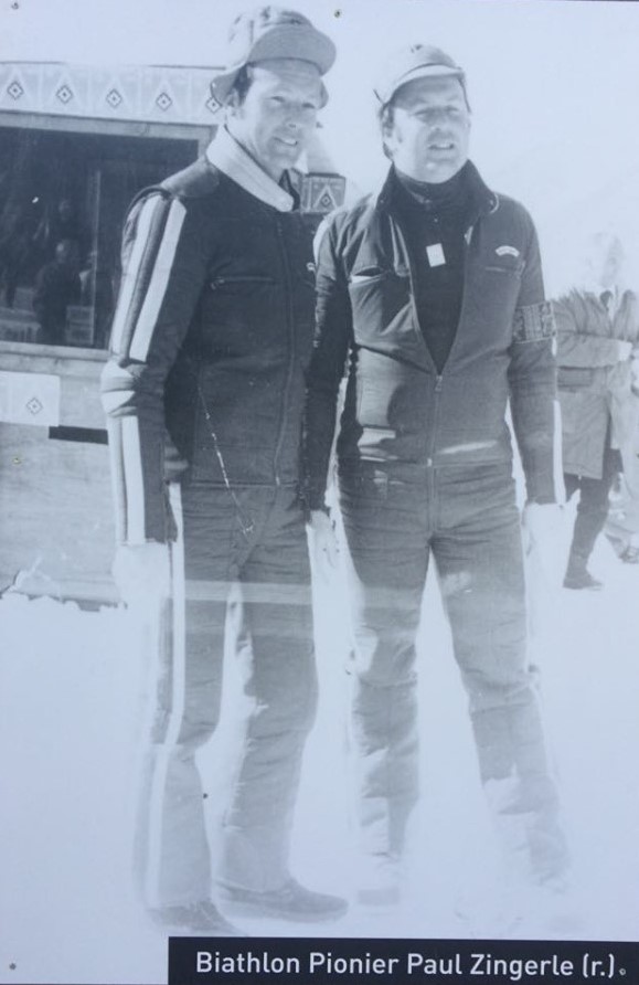Пауль Цингерле (справа)