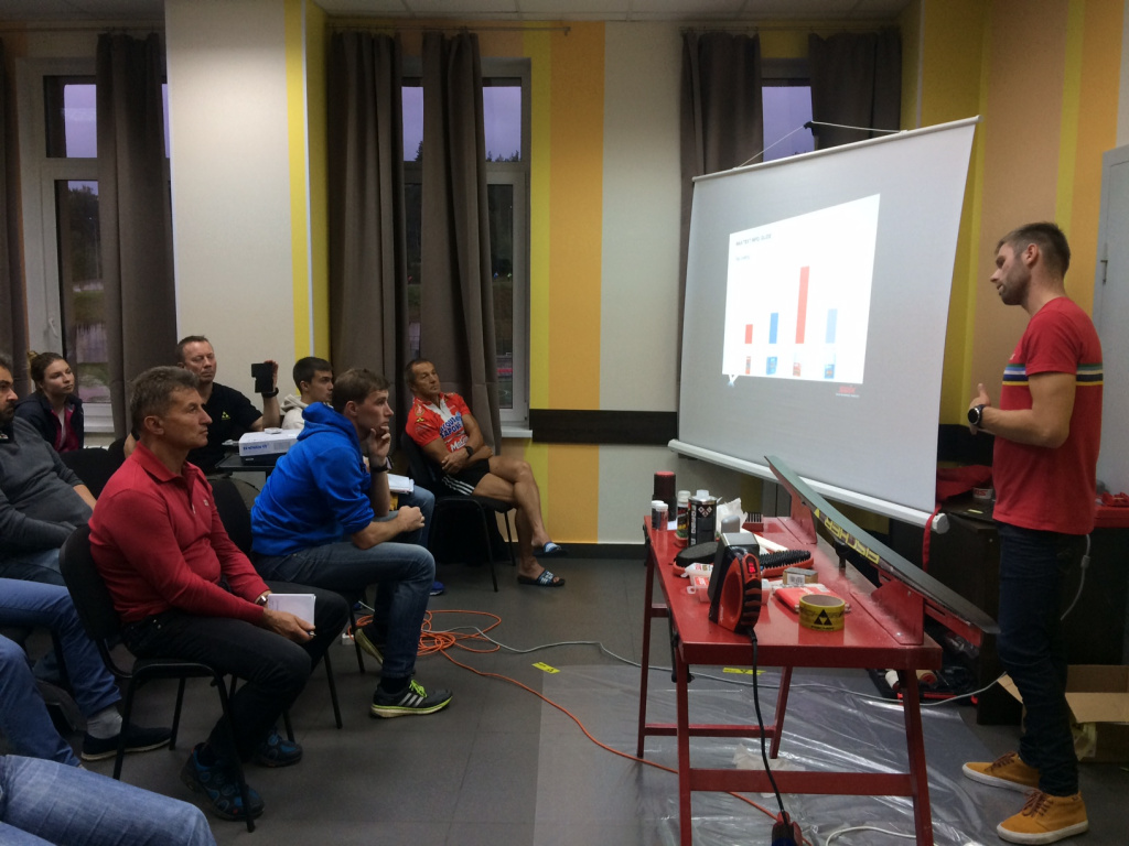 Об использовании смазок Swix рассказывает Михаил Лукерченко