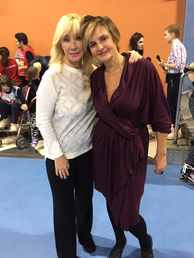 Оксана Пушкина и Наталья Белоголовцева