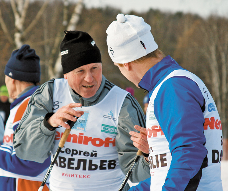 Сергей Савельев Бьорну Дэли: — Послушай, Бьорн, когда я в 76-м выиграл на Олимпиаде в Инсбруке «тридцатку», тебе сколько лет было?