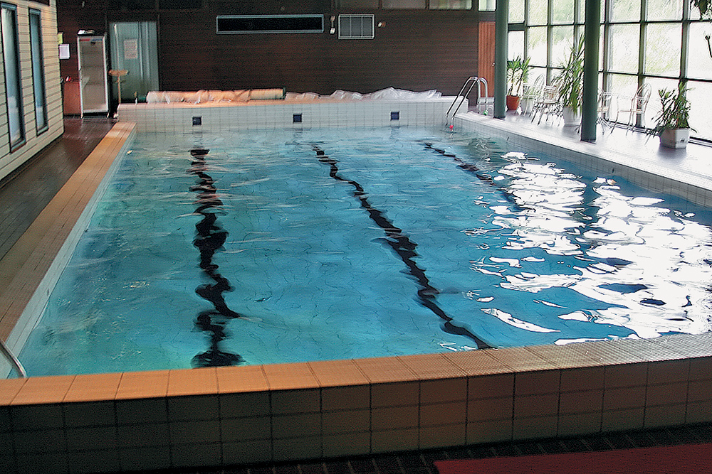 В отеле есть уютный 17-метровый бассейн.