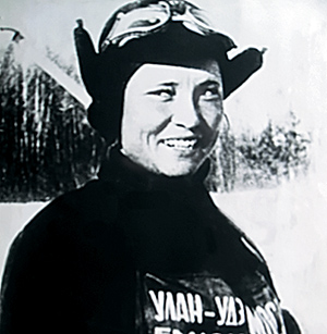 Вера Любимская — инструктор ФСО «Динамо» и первая чемпионка Бурятии по лыжным гонкам.