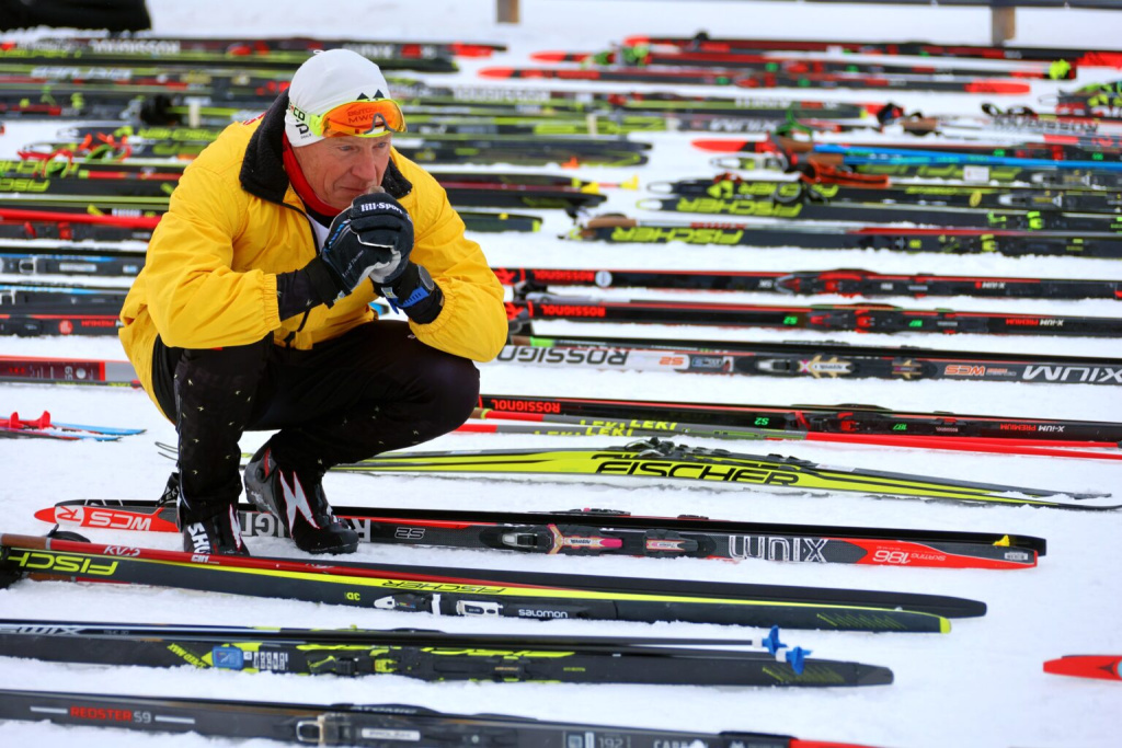 На старте швейцарского марафона Engadin