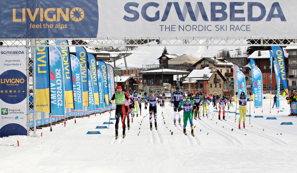 Livigno Победный финиш Нюгорда