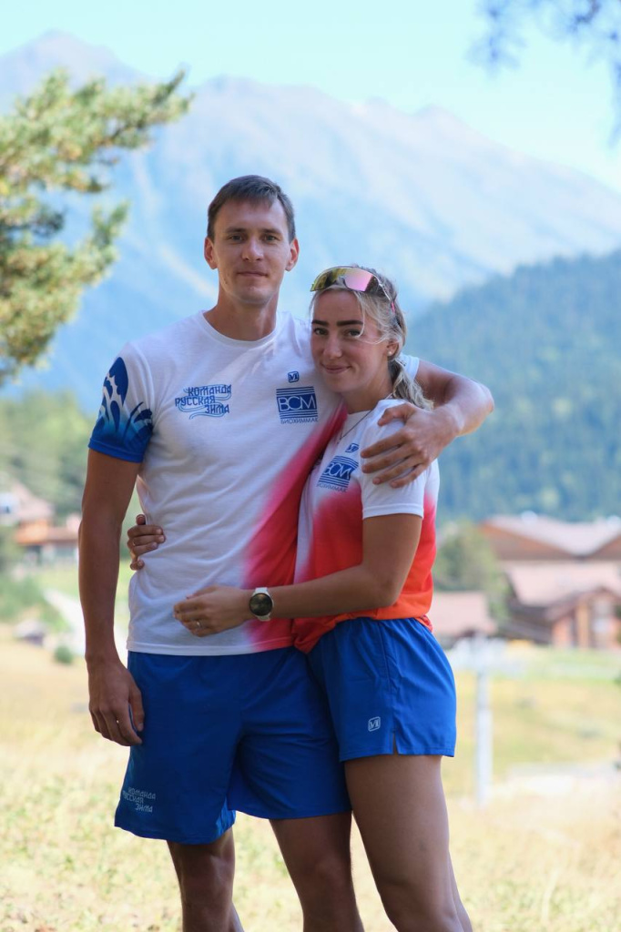 Архыз. Зародов Андрей и Габушева Милена, очередной семейный дуэт в команде :)