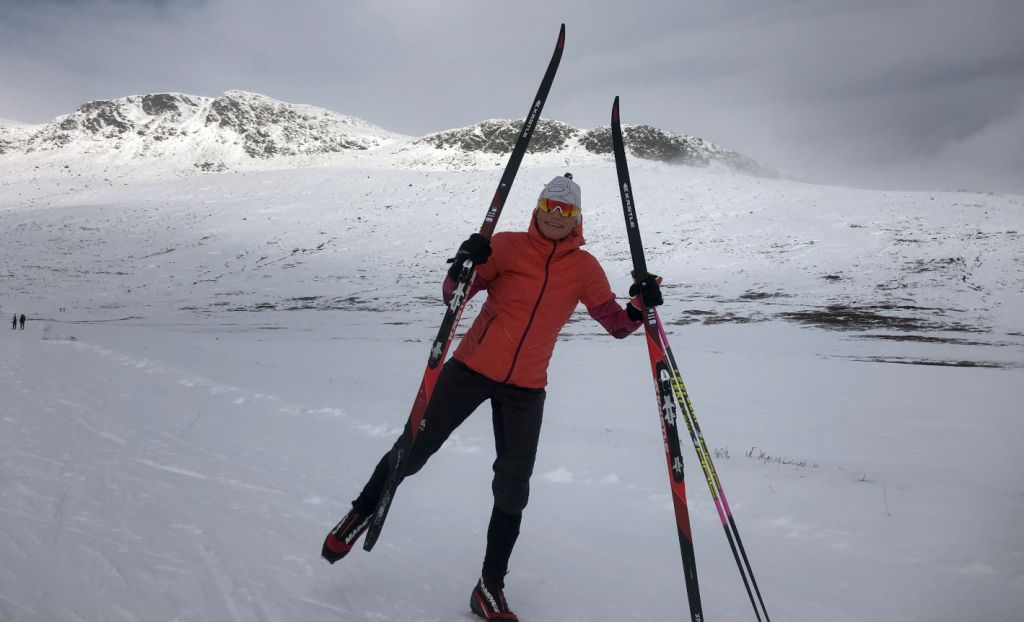 Аннет Бё и лыжи Kastle зимой 2019-20 гг. После такого удачного для Аннет и компании Kastle чемпионата мира в Зеефельде прошло 35 лет...