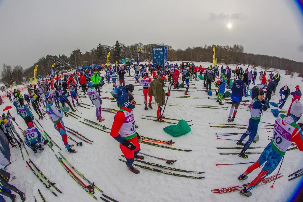 Глеб Салов За пару минут до старта.
