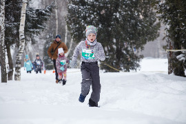 Снегобег памяти В.П.Волкова 14.02.2021. Фото Дмитрия Малышева